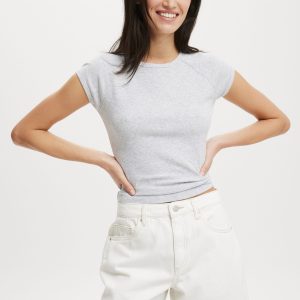 Relaxed Denim Short