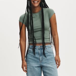Relaxed Denim Short