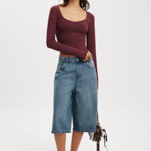 91 Baggy Denim Jort