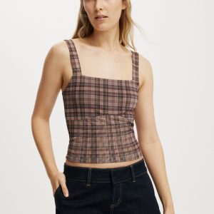 Brooke Mesh Cami