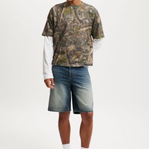Baggy Denim Short