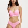 Everyday Lace Longline Push Up 2 Bra