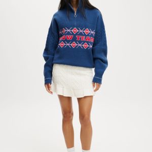 Knit Flippy Skirt