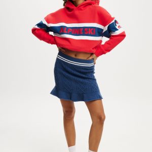Knit Flippy Skirt