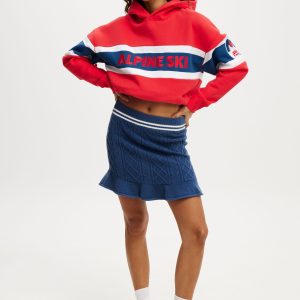 Knit Flippy Skirt
